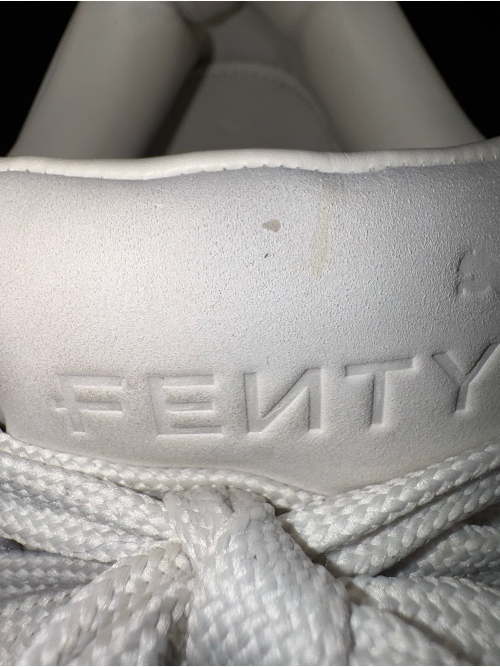 Puma Fenty Rihanna Creeper Platform Sneakers Cream White Gum Sole luxe women 6.5 - Picture 14 of 17